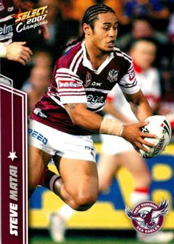 2007 Select Champions #67 Steve Matai Front